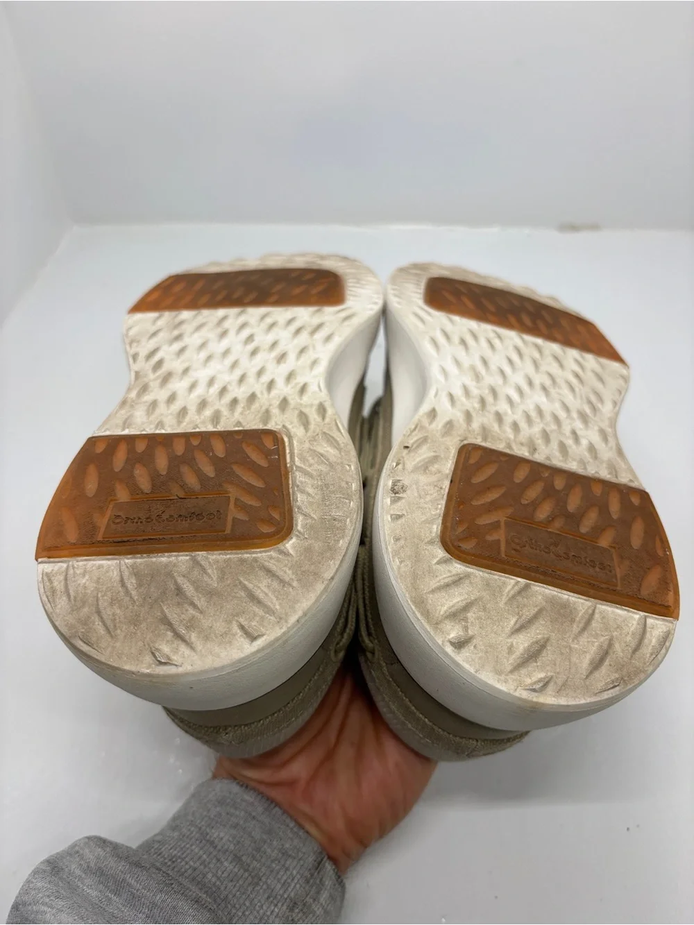 Orthocomfoot OrthoComfort Men’s EU 44 Beige Casual Comfort Loafers Shoes US 11